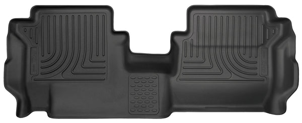 Husky Liners WeatherBeater 2nd Seat Rear Floor Liner Mats for 2014-2019 Ford Transit Connect Mini Passenger Van - 19691 [2019 2018 2017 2016 2015 2014]