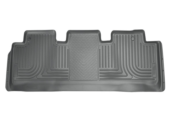 Husky Liners WeatherBeater 2nd Seat Rear Floor Liner Mats for 2011-2017 Honda Odyssey - 19882 [2017 2016 2015 2014 2013 2012 2011]