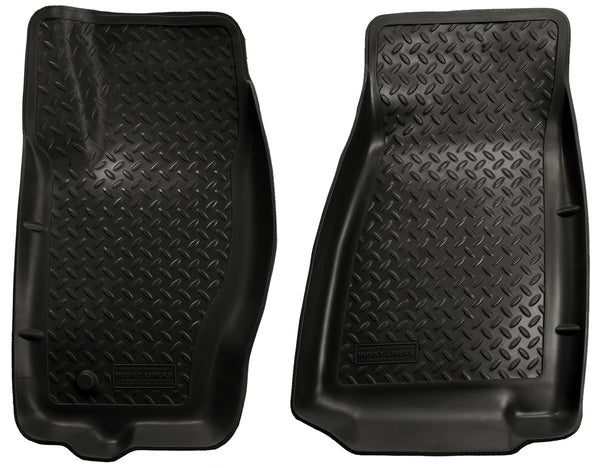 Husky Liners Classic Style Front Floor Liners Mat for 2006-2010 Jeep Commander - 30611 [2010 2009 2008 2007 2006]