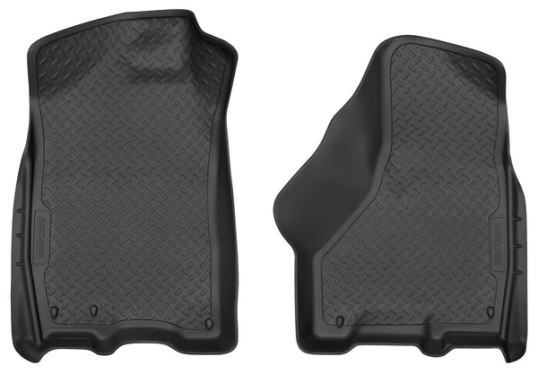 Husky Liners Classic Style Front Floor Liners Mat for 2009-2010 Dodge Ram 1500 Crew Cab Pickup - 30841 [2010 2009]