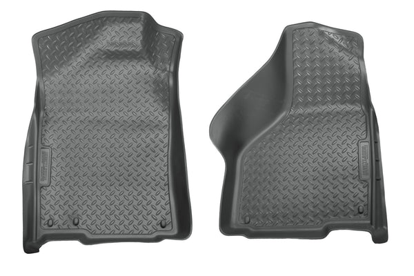 Husky Liners Classic Style Front Floor Liners Mat for 2002-2010 Dodge Ram 1500 Standard Cab Pickup - 30852 [2010 2009 2008 2007 2006 2005 2004 2003 2002]