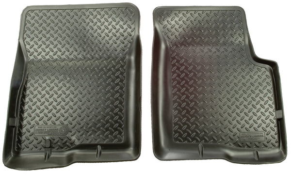 Husky Liners Classic Style Front Floor Liners Mat for 1980-1986 Chevrolet K10 Suburban - 31001 [1986 1985 1984 1983 1982 1981 1980]