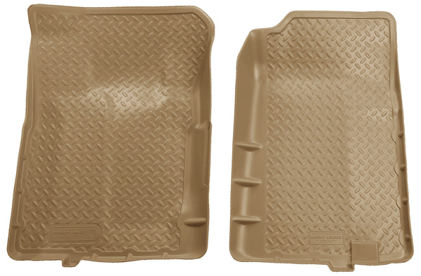 Husky Liners Classic Style Front Floor Liners Mat for 1999-2000 GMC K2500 Crew Cab Pickup - 31103 [2000 1999]