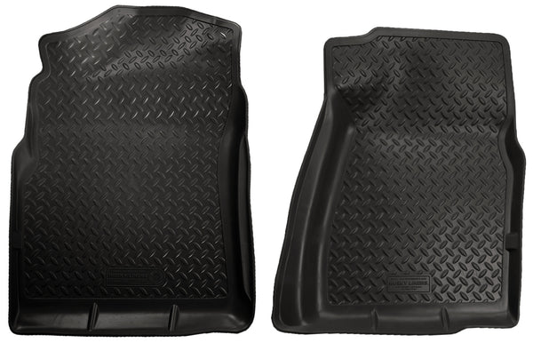 Husky Liners Classic Style Front Floor Liners Mat for 2007-2007 GMC Sierra 2500 HD WT Standard Cab Pickup - 31351 [2007]