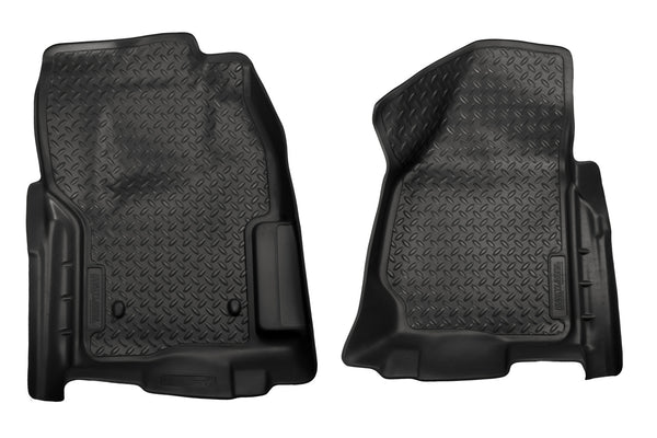 Husky Liners Classic Style Front Floor Liners Mat for 2012-2016 Ford F-250 Super Duty Standard Cab Pickup - 33841 [2016 2015 2014 2013 2012]