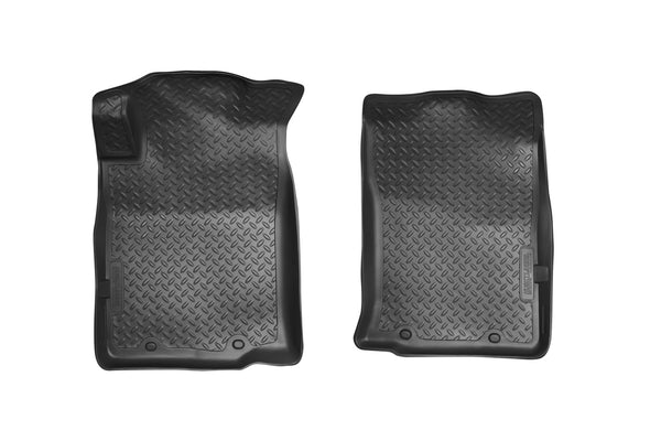 Husky Liners Classic Style Front Floor Liners Mat for 2005-2014 Toyota Tacoma Standard Cab Pickup - 35471 [2014 2013 2012 2011 2010 2009 2008 2007 2006 2005]