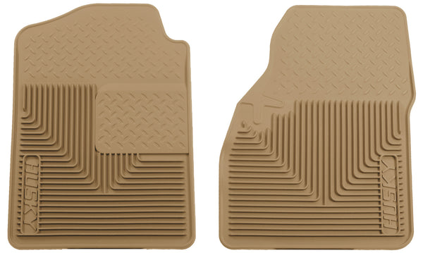 Husky Liners Heavy Duty Front Floor Mats for 2001-2006 GMC Sierra 3500 Crew Cab Pickup - 51033 [2006 2005 2004 2003 2002 2001]