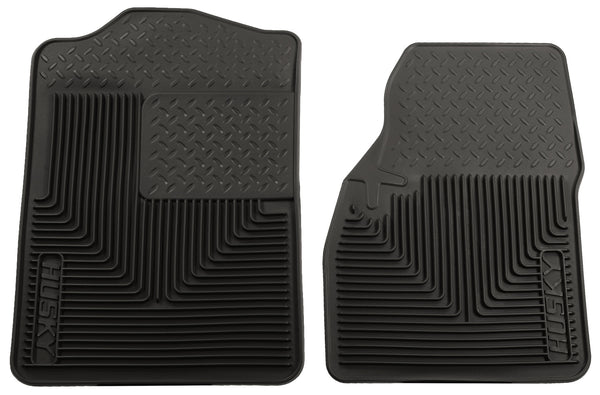 Husky Liners Heavy Duty Front Floor Mats for 1987-1988 Chevrolet R30 Standard Cab Pickup - 51041 [1988 1987]