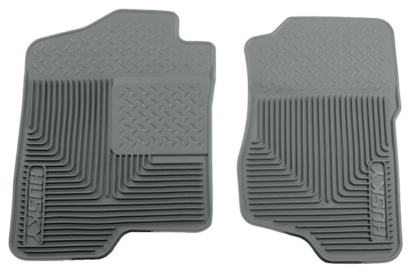 Husky Liners Heavy Duty Front Floor Mats for 2007-2007 GMC Sierra 3500 HD SLE Crew Cab Pickup - 51182 [2007]