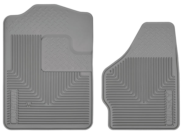 Husky Liners Heavy Duty Front Floor Mats for 1999-2010 Ford F-250 Super Duty - 51202 [2010 2009 2008 2007 2006 2005 2004 2003 2002 2001 2000 1999]