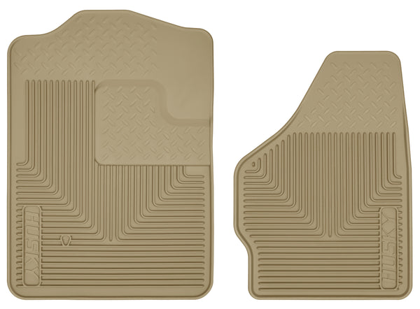 Husky Liners Heavy Duty Front Floor Mats for 1999-2010 Ford F-350 Super Duty - 51203 [2010 2009 2008 2007 2006 2005 2004 2003 2002 2001 2000 1999]