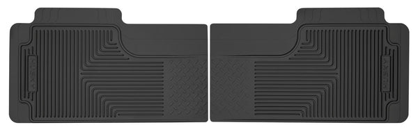 Husky Liners Heavy Duty 2nd Or 3rd Seat Rear Floor Mats for 1980-1996 Ford Bronco - 52011 [1996 1995 1994 1993 1992 1991 1990 1989 1988 1987 1986 1985 1984 1983 1982 1981 1980]