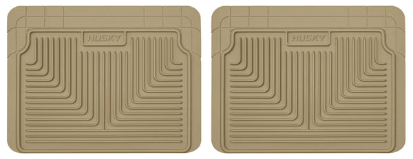 Husky Liners Heavy Duty 2nd Or 3rd Seat Rear Floor Mats for 1991-2009 Ford Explorer - 52023 [2009 2008 2007 2006 2005 2004 2003 2002 2001 2000 1999 1998 1997 1996 1995 1994 1993 1992 1991]