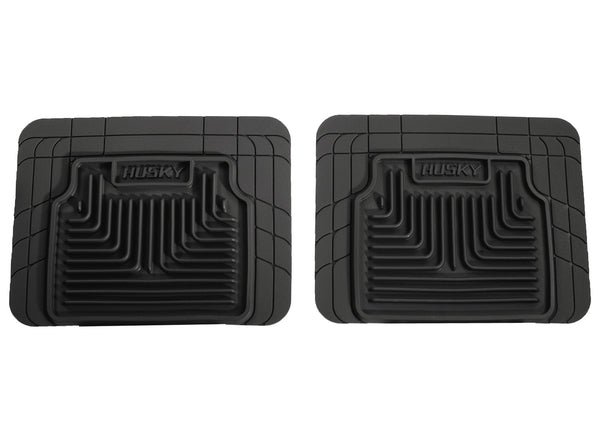Husky Liners Heavy Duty 2nd Or 3rd Seat Rear Floor Mats for 2013-2013 GMC Sierra 3500 HD Extended Cab Pickup - 52031 [2013]