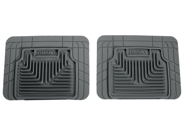 Husky Liners Heavy Duty 2nd Or 3rd Seat Rear Floor Mats for 2014-2014 Chevrolet Silverado 2500 HD Crew Cab Pickup - 52032 [2014]