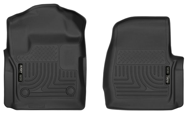 Husky Liners X-act Contour Front Floor Liners Mat for 2017-2019 Ford F-350 Super Duty Standard Cab Pickup - 52721 [2019 2018 2017]