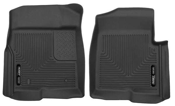 Husky Liners X-act Contour Front Floor Liners Mat for 2009-2014 Ford F-150 Standard Cab Pickup - 53311 [2014 2013 2012 2011 2010 2009]