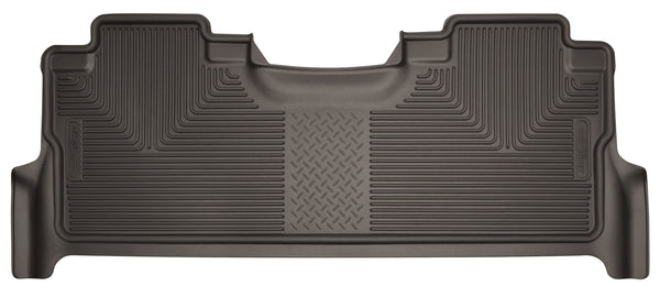 Husky Liners X-act Contour 2nd Seat Rear Floor Liner Mats (with factory box) for 2017-2019 Ford F-350 Super Duty Crew Cab Pickup - 53380 [2019 2018 2017]