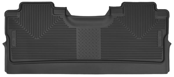 Husky Liners X-act Contour 2nd Seat Rear Floor Liner Mats (Footwell Coverage) for 2015-2019 Ford F-150 Crew Cab Pickup - 53471 [2019 2018 2017 2016 2015]