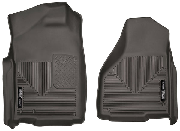 Husky Liners X-act Contour Front Floor Liners Mat for 2011-2015 Ram 2500 Standard Cab Pickup - 53520 [2015 2014 2013 2012 2011]