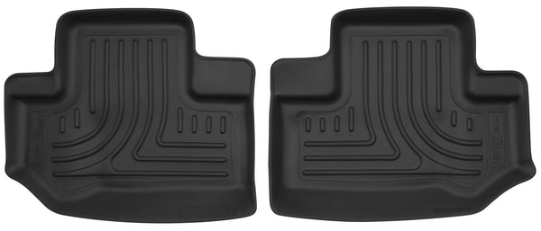 Husky Liners X-act Contour 2nd Seat Rear Floor Liner Mats for 2011-2017 Jeep Wrangler - 53581 [2017 2016 2015 2014 2013 2012 2011]