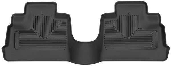 Husky Liners X-act Contour 2nd Seat Rear Floor Liner Mats for 2007-2017 Jeep Wrangler - 53671 [2017 2016 2015 2014 2013 2012 2011 2010 2009 2008 2007]