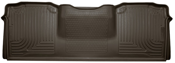 Husky Liners X-act Contour 2nd Seat Rear Floor Liner Mats for 2011-2019 Ram 3500 Extended Crew Cab Pickup - 53680 [2019 2018 2017 2016 2015 2014 2013 2012 2011]