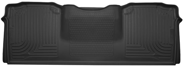 Husky Liners X-act Contour 2nd Seat Rear Floor Liner Mats for 2011-2019 Ram 3500 Extended Crew Cab Pickup - 53681 [2019 2018 2017 2016 2015 2014 2013 2012 2011]