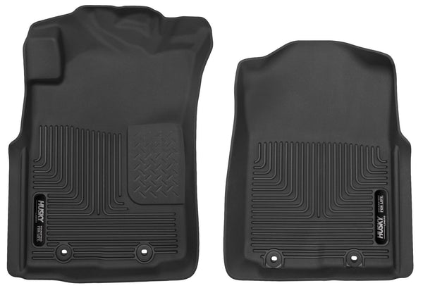 Husky Liners X-act Contour Front Floor Liners Mat for 2012-2014 Toyota Tacoma Standard Cab Pickup - 53701 [2014 2013 2012]