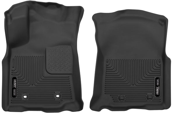 Husky Liners X-act Contour Front Floor Liners Mat for 2016-2017 Toyota Tacoma Crew Cab Pickup Automatic - 53741 [2017 2016]