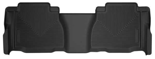 Husky Liners X-act Contour 2nd Seat Rear Floor Liner Mats for 2007-2013 Toyota Tundra Crew Cab Pickup - 53811 [2013 2012 2011 2010 2009 2008 2007]