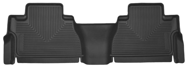 Husky Liners X-act Contour 2nd Seat Rear Floor Liner Mats for 2014-2020 Toyota Tundra Extended Crew Cab Pickup - 53821 [2020 2019 2018 2017 2016 2015 2014]