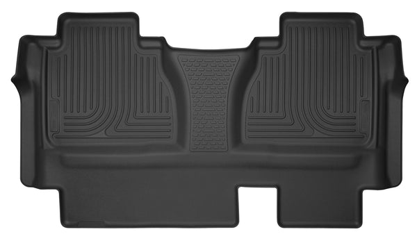 Husky Liners X-act Contour 2nd Seat Rear Floor Liner Mats (Full Coverage) for 2014-2020 Toyota Tundra Crew Cab Pickup - 53851 [2020 2019 2018 2017 2016 2015 2014]