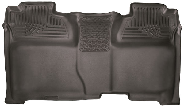 Husky Liners X-act Contour 2nd Seat Rear Floor Liner Mats (Full Coverage) for 2015-2019 Chevrolet Silverado 2500 HD Crew Cab Pickup - 53900 [2019 2018 2017 2016 2015]