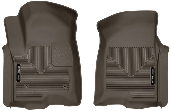 Husky Liners X-act Contour Front Floor Liners Mat for 2019-2019 Chevrolet Silverado 1500 Crew Cab Pickup - 54100 [2019]