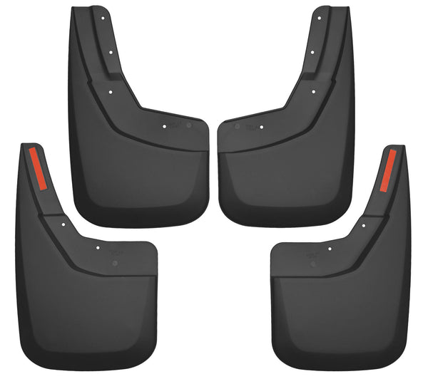 Husky Liners Mud Guards Front and Rear Set for 2014-2018 Chevrolet Silverado 1500 - 56886 [2018 2017 2016 2015 2014]