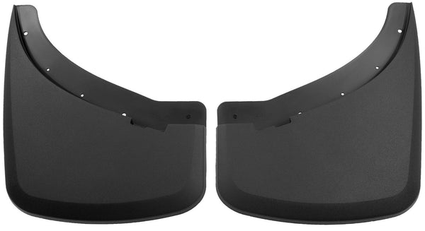 Husky Liners Mud Guards Dually Rear Mud Guards for 2008-2014 GMC Sierra 3500 HD - 57841 [2014 2013 2012 2011 2010 2009 2008]