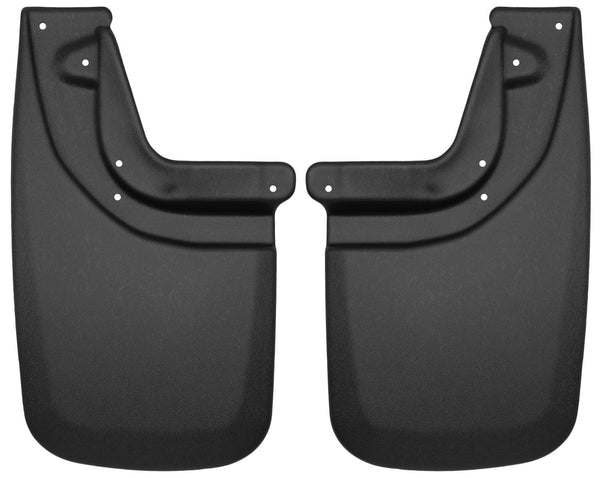 Husky Liners Mud Guards Rear for 2005-2014 Toyota Tacoma - 57931 [2014 2013 2012 2011 2010 2009 2008 2007 2006 2005]