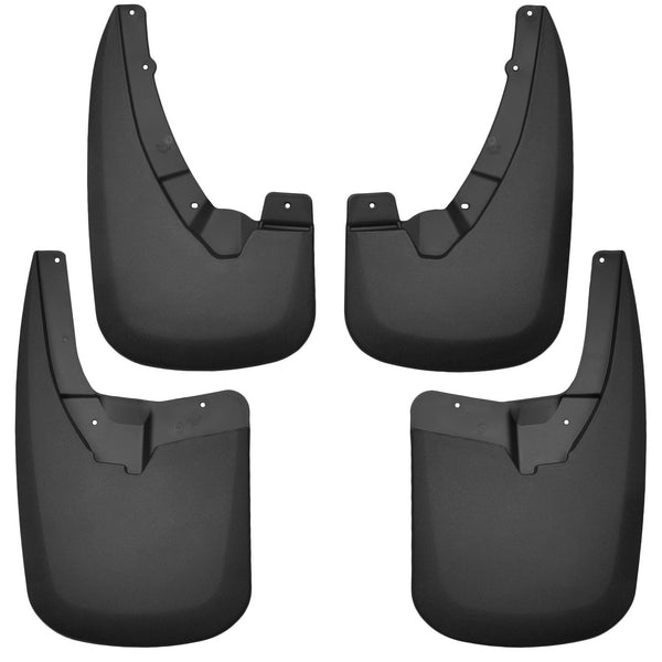 Husky Liners Mud Guards Front and Rear Set for 2011-2018 Ram 2500 - 58176 [2018 2017 2016 2015 2014 2013 2012 2011]
