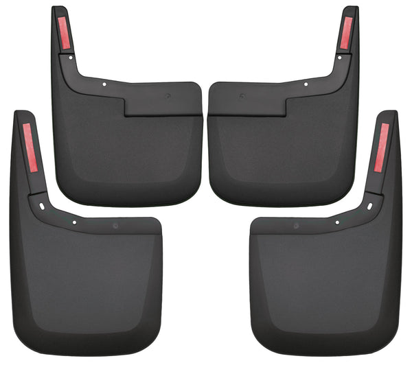 Husky Liners Mud Guards Front and Rear Set for 2015-2019 Ford F-150 XL - 58446 [2019 2018 2017 2016 2015]