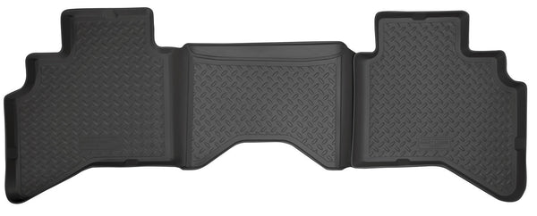 Husky Liners Classic Style 2nd Seat Rear Floor Liner Mats for 2003-2009 Dodge Ram 2500 Crew Cab Pickup - 60811 [2009 2008 2007 2006 2005 2004 2003]