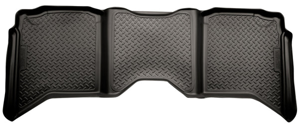 Husky Liners Classic Style 2nd Seat Rear Floor Liner Mats for 2009-2010 Dodge Ram 1500 Crew Cab Pickup - 60821 [2010 2009]