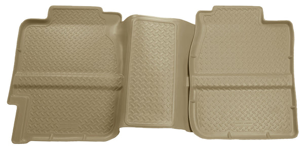 Husky Liners Classic Style 2nd Seat Rear Floor Liner Mats for 2003-2003 GMC Sierra 3500 SLT Extended Cab Pickup - 61363 [2003]