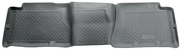 Husky Liners Classic Style 2nd Seat Rear Floor Liner Mats for 2004-2006 Chevrolet Silverado 3500 Crew Cab Pickup - 61462 [2006 2005 2004]