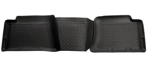 Husky Liners Classic Style 2nd Seat Rear Floor Liner Mats for 2004-2004 GMC Sierra 2500 Crew Cab Pickup - 61471 [2004]