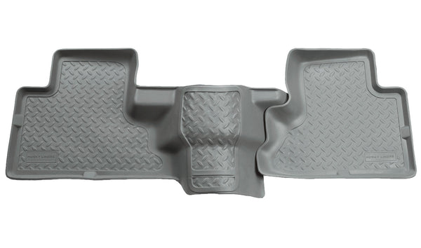 Husky Liners Classic Style 2nd Seat Rear Floor Liner Mats for 2002-2009 GMC Envoy - 62022 [2009 2008 2007 2006 2005 2004 2003 2002]