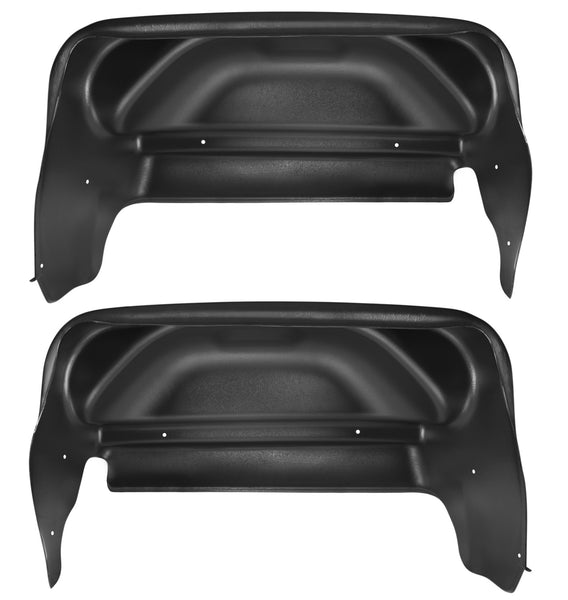 Husky Liners Wheel Well Liner Rear for 2014-2018 GMC Sierra 1500 - 79031 [2018 2017 2016 2015 2014]