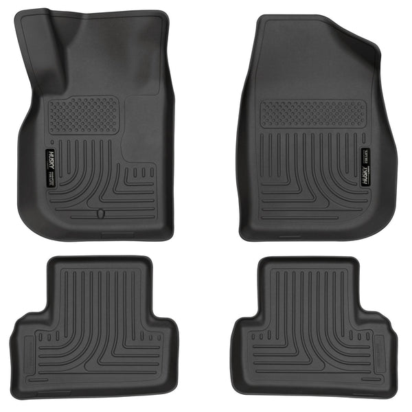 Husky Liners WeatherBeater Front & 2nd Seat Rear Floor Liners Mat for 2005-2010 Chevrolet Cobalt - 98101 [2010 2009 2008 2007 2006 2005]