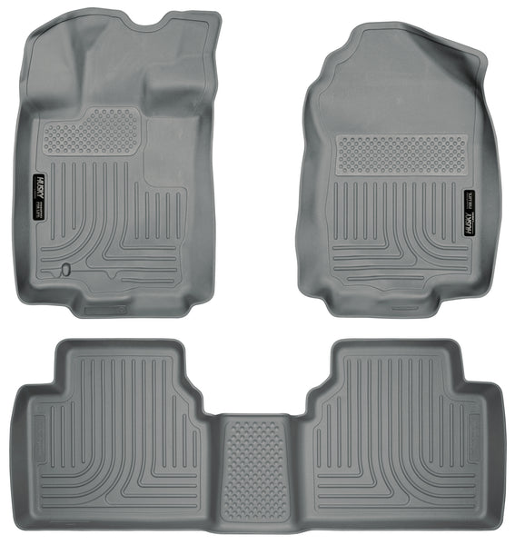 Husky Liners WeatherBeater Front & 2nd Seat Rear Floor Liners Mat for 2006-2006 Lincoln Zephyr FWD - 98362 [2006]