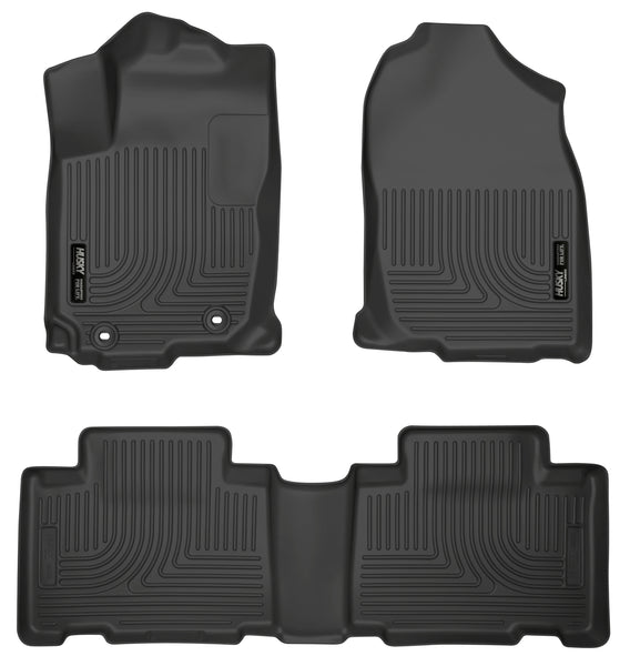 Husky Liners WeatherBeater Front & 2nd Seat Rear Floor Liners Mat for 2013-2013 Toyota RAV4 - 98971 [2013]